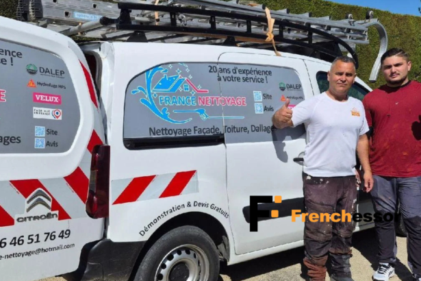 Entreprise nettoyage toiture